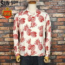SUN SURF SPECIAL EDITION サンサーフ スペシャルエディション DUKE KAHANAMOKU デュークカハナモク DUKE'S PINEAPPLE デュークスパイナップル (LONG SLEEVE) CREAM DK26793(4)