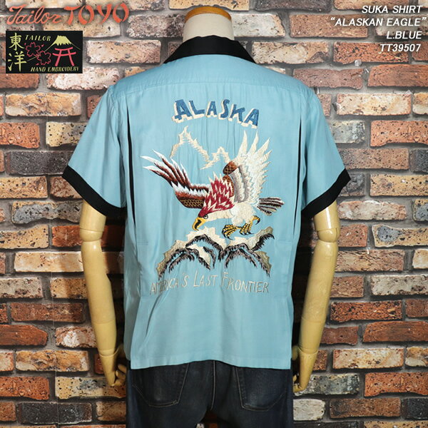 TAILORTOYO/ơ顼/SUKASHIRT//ALASKANEAGLE/L.BLUE/39507
