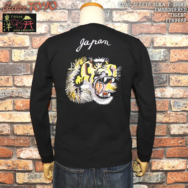 TAILORTOYO/ơ顼/LONGSLEEVESUKAT-SHIRT/ĹµT/EMBROIDEREDTIGER/إå/TT69649
