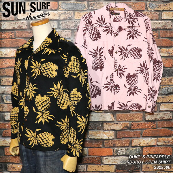 SUNSURF/DUKE'SPINEAPPLE/󥵡/ǥ塼ѥʥåץ/CORDUROYOPENSHIRT/ǥץ󥷥/SS29580