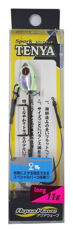 コーモラン(Cormoran) スパークテンヤ 11g ロング #TE3 風来坊シルバーWeight:11g