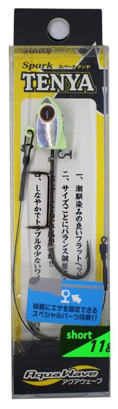コーモラン(Cormoran) スパークテンヤ 11g ショート #TE3 風来坊シルバーWeight:11g