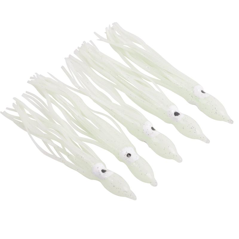 40本入 タコベイト トローリング スリムベイト インチク用 タイラバ用 タコエギ用 7cm 9cm ...