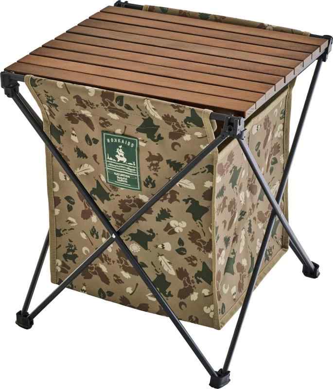 Naturalbicycle(ナチュラルバイシクル) アウトドア テーブル N×Nウッドデッキストレージ CAMO ブラウン..