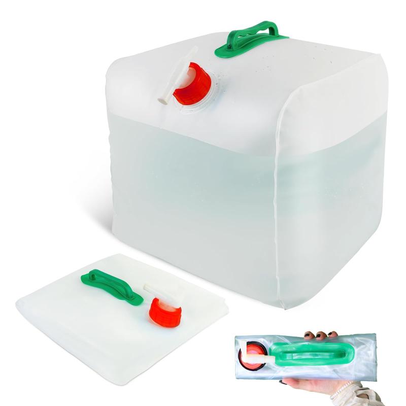 ウォータータンク 折りたたみ 水タンク 蛇口付き 大容量 給水袋 軽量 無臭 コンパクト 持ち運べる 旅行..