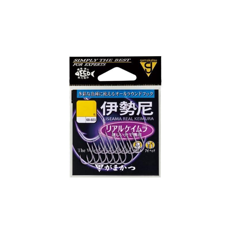 がまかつ(Gamakatsu) 68-923 バラ 伊勢尼(リアルケイムラ)号数:8号入数:14本カラー:リアルケイムラ平打