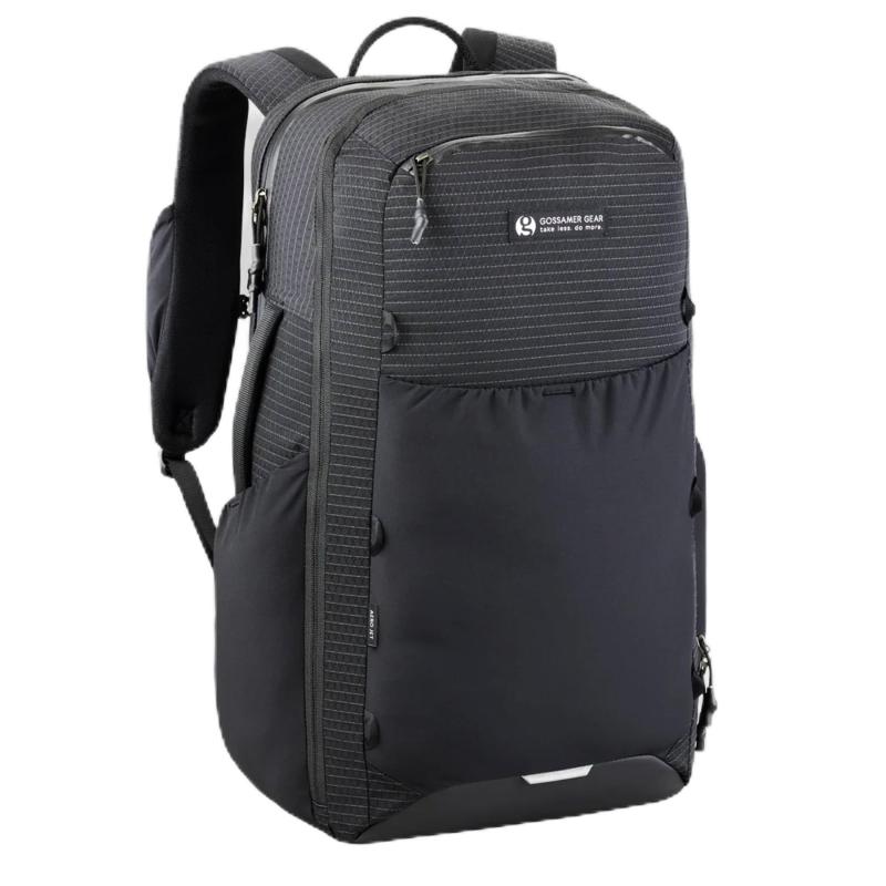 楽天ロックオンショップ[Gossamer Gear] ゴッサマーギア エアロ ジェット AERO JET BLACK 35L 超軽量 バックパック ミニマルデザイン トレッキング ハイキング トレイルランニング アウトドア 通勤兼用 コンパクト収納 PC用