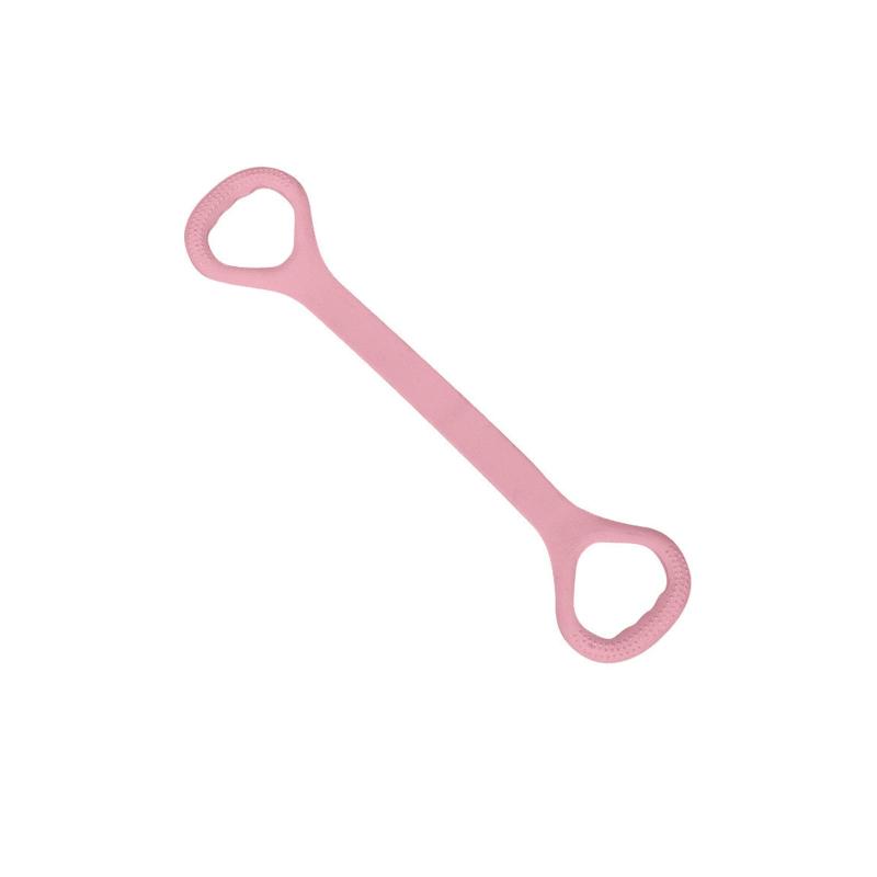 ストレッチチューブ ストレッチバンド 肩 エクササイズバンド 超高弾性 滑り止め 肩甲骨 背筋 猫背 肩こり防止 姿勢矯正 筋力増強 背筋 トレーニング チューブ フィットネス 筋トレ ながら rockon1-10153252 ロックオンショップ パッケージ画像