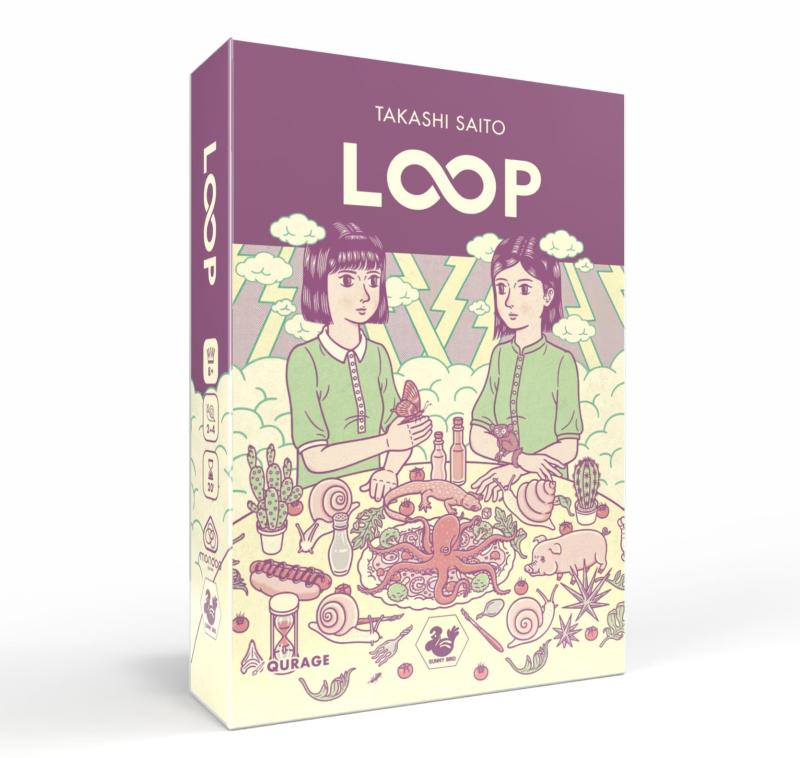 LOOP ループ ボードゲーム 日本語版人数：2 - 4人用　年齢：8歳以上　時間：約20分