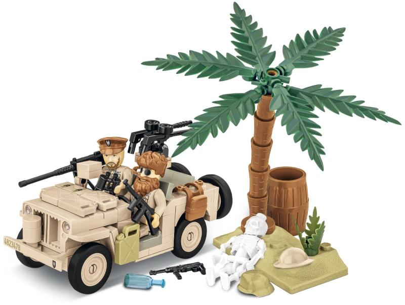 COBI ヒストリカルコレクション ジープ ウィリス MB - SAS車両 - 180ピース - 8歳以上