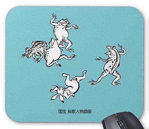 国宝・鳥獣人物戯画のマウスパッド 3：フォトパッド（ 日本の名画シリーズ ） (A)