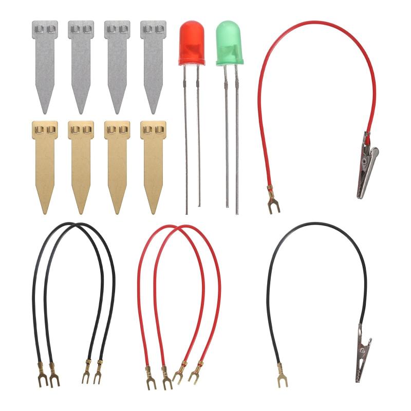 PATIKIL フルーツバッテリーサイエンスキット フルーツバッテリーライトサイエンスキット DIY実験 オレ..