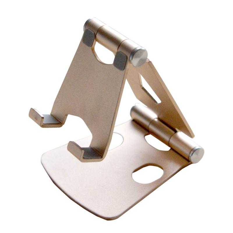 ミヨシ MCO アルミニウム製 スマートフォン・タブレット用スタンド ミニ(画面サイズ7インチまで対応)