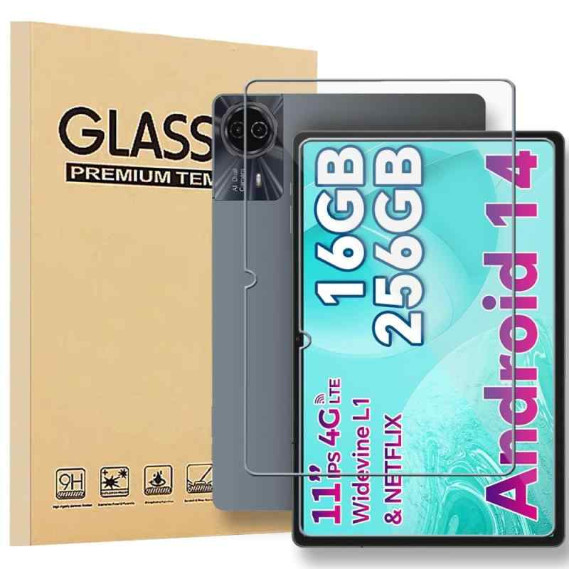 For ODEA S11 /ODEA A11 11インチ 強化ガラスフィルム 2枚 表面硬度9H 飛散防止処理 タブレット 保護フィルム 指紋防止