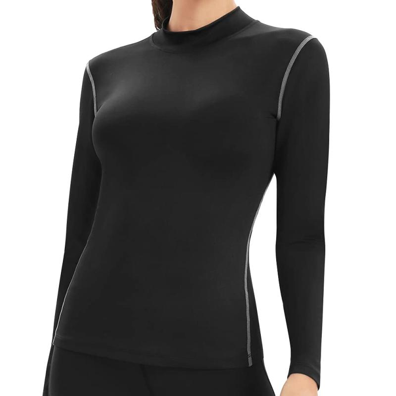 [Muxuryee] スポーツ シャツ レディース 長袖 コンプレッションウェア アンダーウェア トレーニング UVカット・吸汗速乾...
