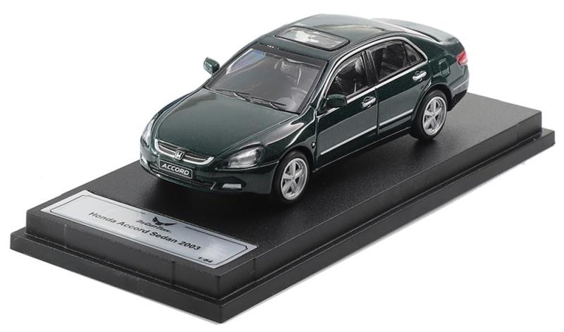 ダイキャストチーム (Diecast Team) DIECASTTEAM 1/64 Honda Accord 2003 (LHD) グリーン 完成品 LL-047-276