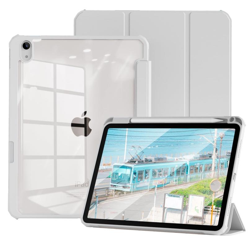 KVTVOU iPad Air 7/6/5/4世代 透明 ケース