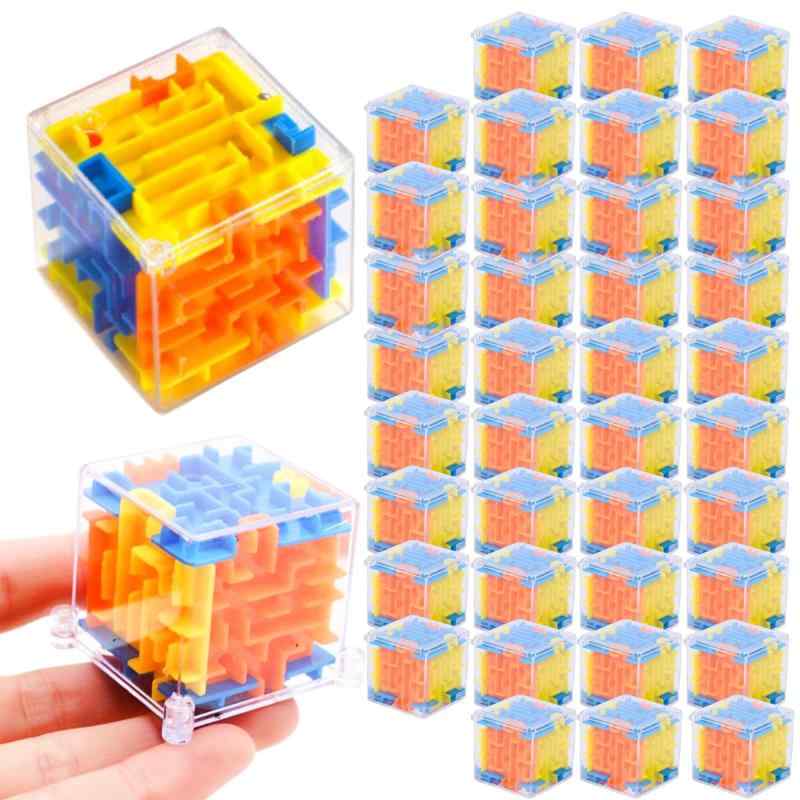 merrytime ミニキューブ 立体迷路パズル キーホルダー 景品 レトロ 20個セット — vista 3