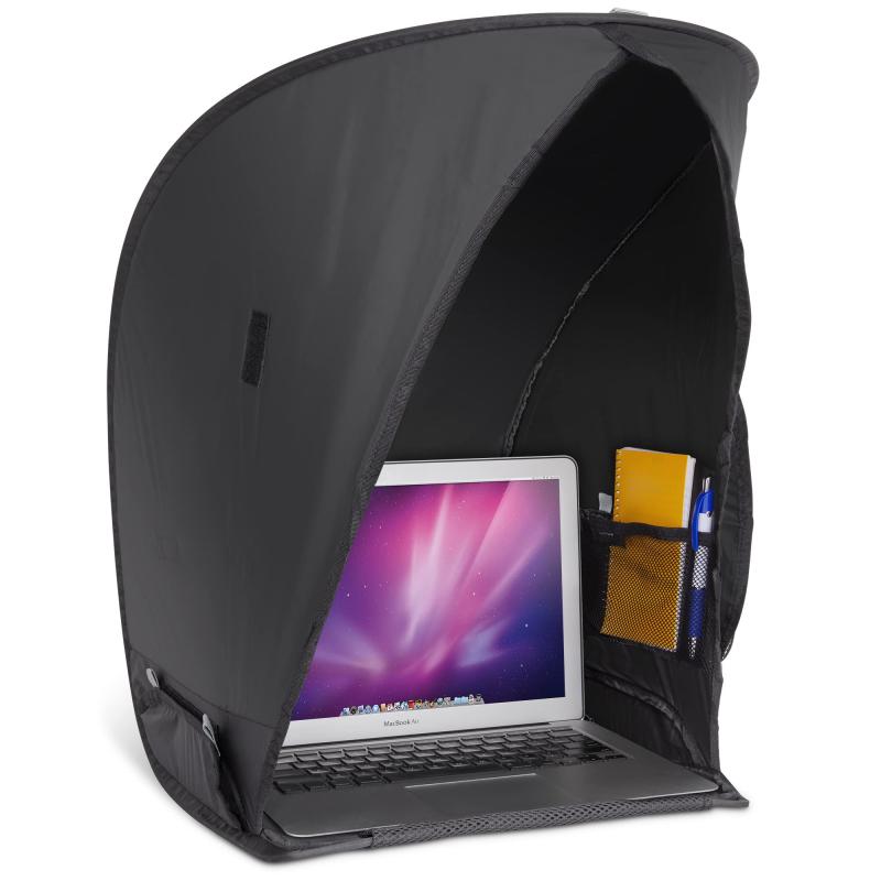 RitzGear ポップアップノートパソコンサンシェード | ポータブルコンパクトアンチグレアスクリーンフー..