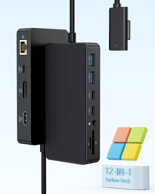 Surface ドック surface dock dp hdmi イーサネット