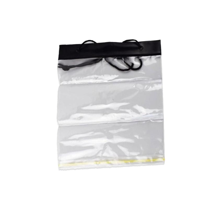 Mirhua 折り畳み 高耐久 高い視認性 透明度の高い PVC マップケース 地図入れ ウ コンパクト アウトド..