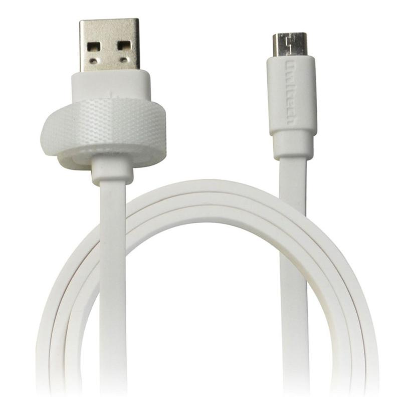 オウルテック 柔らかくて絡みにくいmicroUSBケーブル USB両挿し仕様