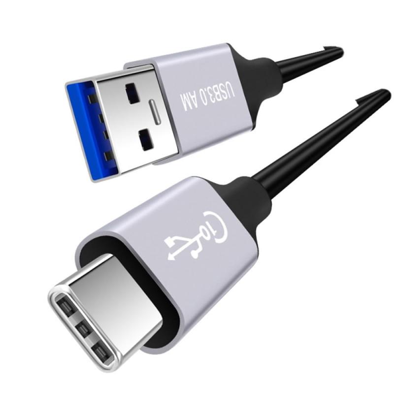xiwai USB 3.1ケーブル USB C 3A 急速充電 Type C オス - USB3.0 Type A オス 10Gbps データコード ノートパソコン 携帯電話ディスク用