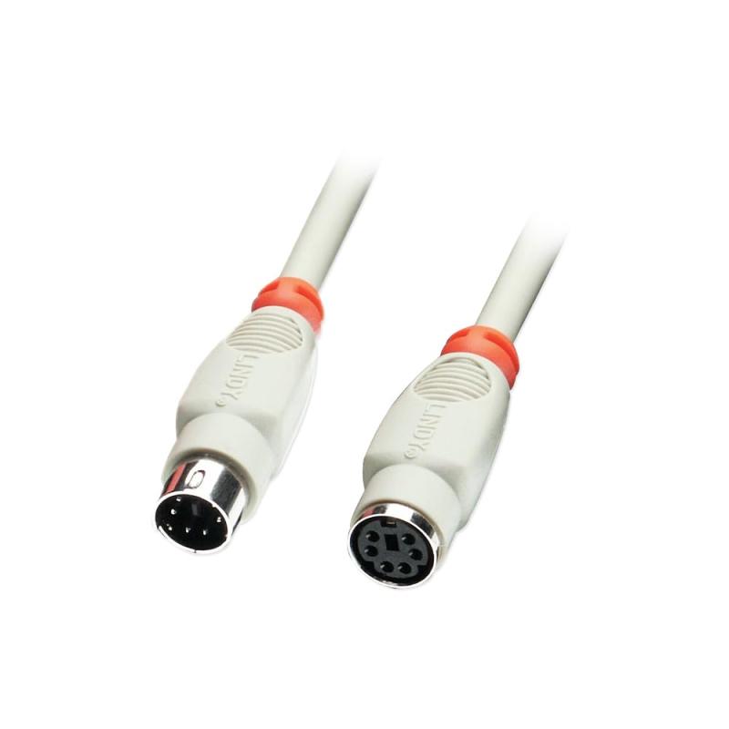 LINDY 1m PS/2 キーボード/マウス延長ケーブル(型番:33460)