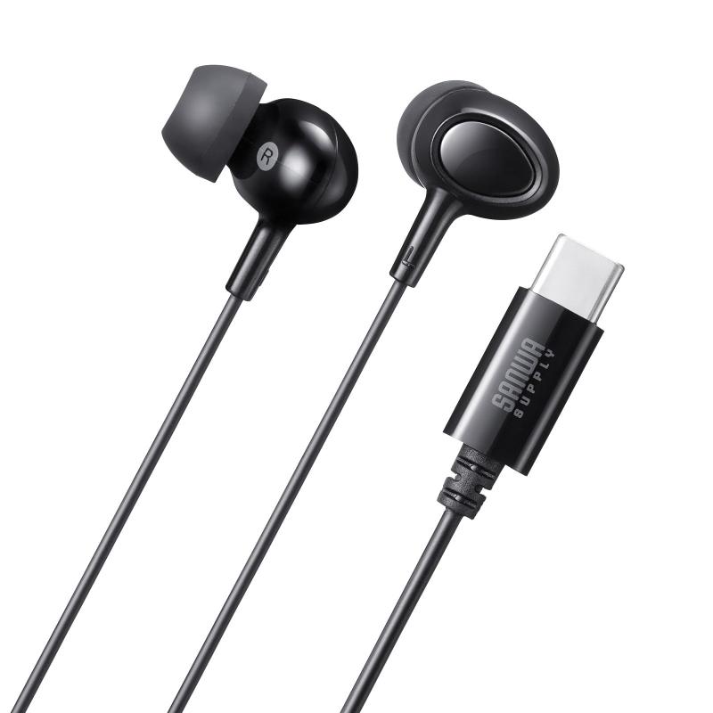 サンワサプライ USB Type-Cイヤホンマイク