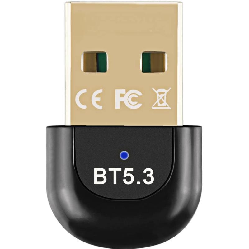 【最先端Bluetooth5.3技術】GUROYI Bluetooth 5.3 USBアダプタ Ver5.3 長距離 低遅延 無線 省電力 apt-X EDR/LE対応 Windows 11/10/8.1(32/64bit)対応 Mac非対応