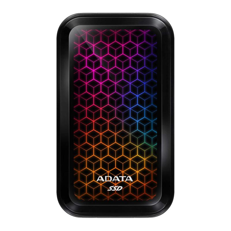 ADATA RGB SE770G USB3.2 Type-C 高速転送ゲームおよびパーソナル外付けSSD。