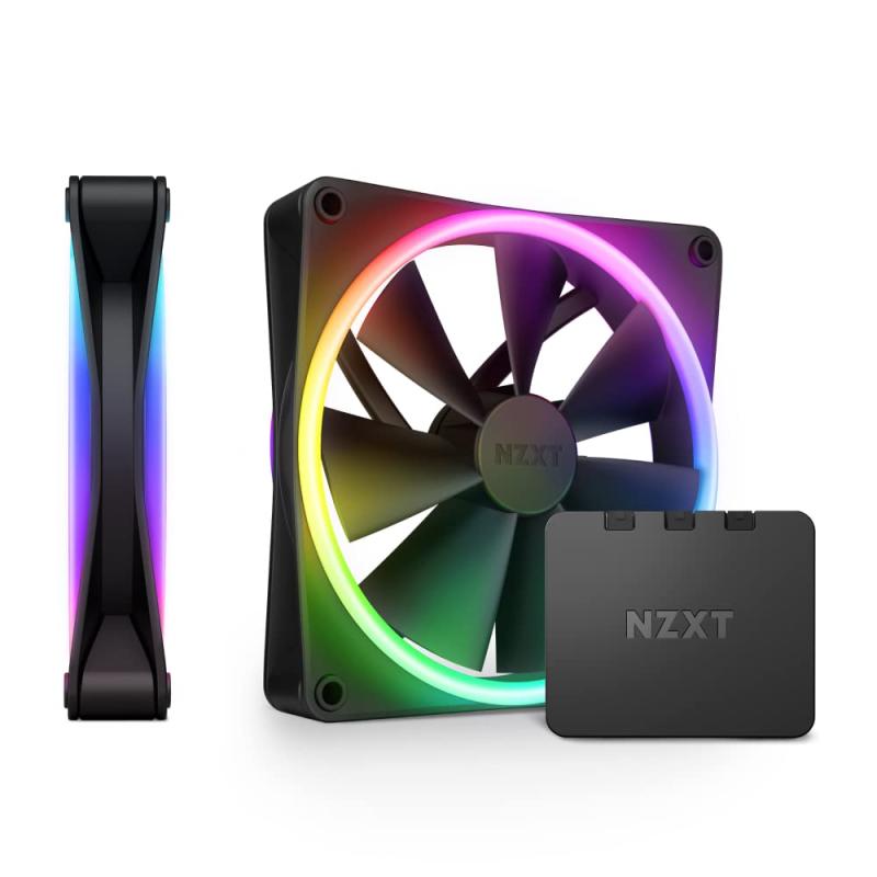 å󥷥åפ㤨NZXT F140 RGB DUO TWIN PACK & RGB Controller [Black] PCե2 RF-D14DF-B1 FN1832פβǤʤ10,374ߤˤʤޤ