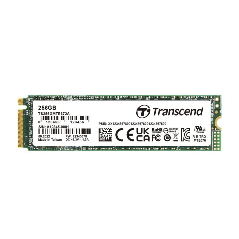 トランセンドジャパン 業務用/産業用 M.2-2280 PCIe Gen3x4 NVMe/TCG Opal 2.0対応自己暗号化ドライブ(SED)/M Key 3D TLC NAND 高耐久 3年