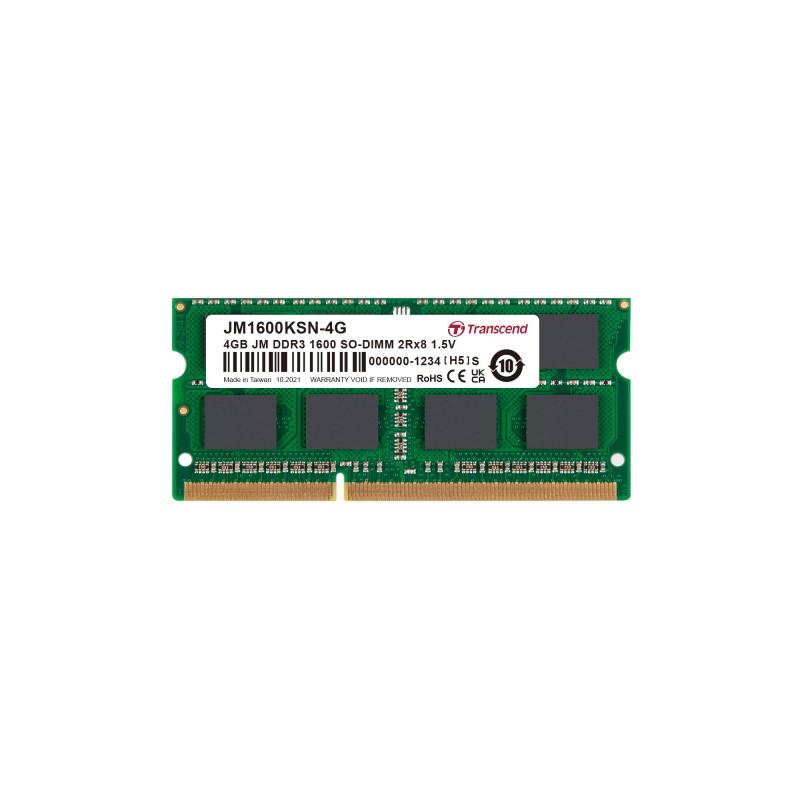 Transcend ノートPC用メモリ DDR3-1600シリーズ