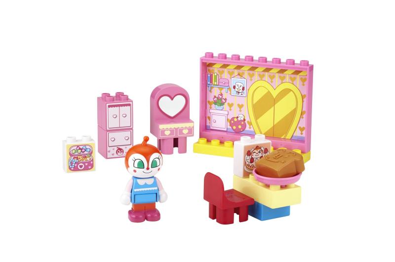 BlockLabo ブロックラボ アンパンマン キュートなドキンちゃんのおへや