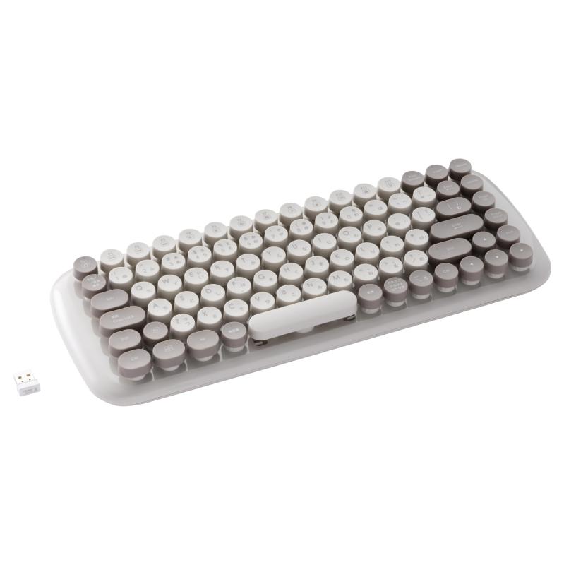 Digio2 無線 ラウンドキーキャップ キーボード
