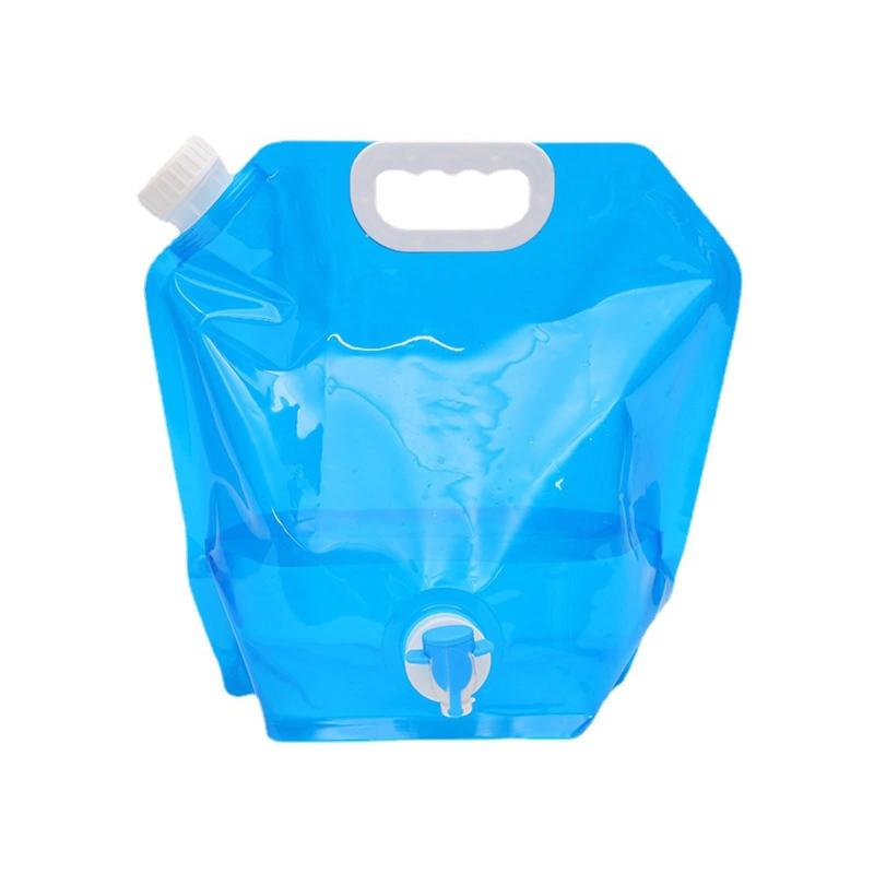 LUYING ウォーターバッグ 5L 青 大容量 ポータブル 女性でも持ち運べる重さ アウトドア キャンプ 防災 ..