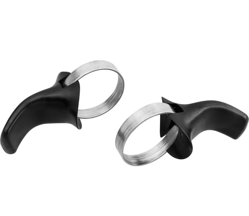 Wolfride 自転車ハンドルバーエンド 補助 バイクレストバーエンド 内径 24mm 親指グリップ 自転車 バー..