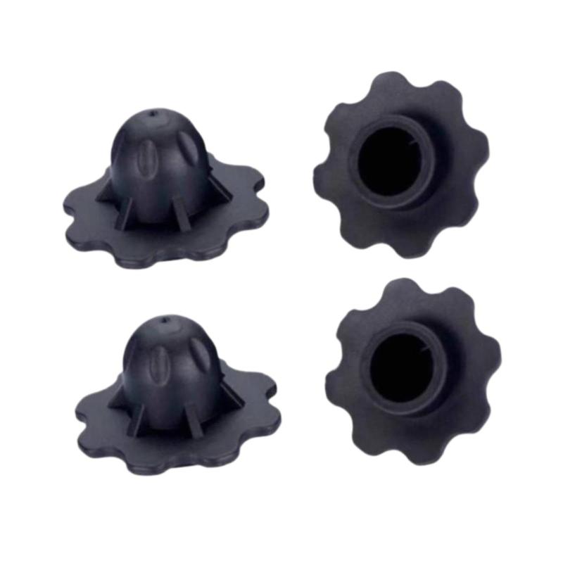 petsola 4ピース/個チェアレッグキャップ家具脚の足の保護をカバー交換が簡単なハイキング用のレッグフロアプロテクター