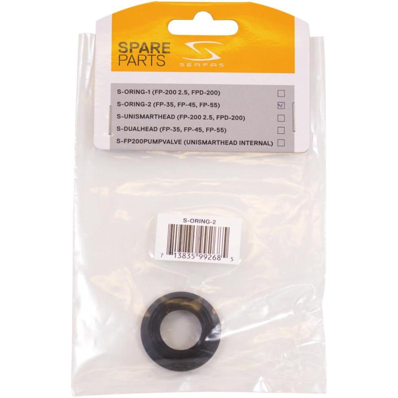サーファス(SERFAS) フロアポンプパーツ ブラック ONE SIZE 交換用シリンダーパッキン Oリング [FP-35..