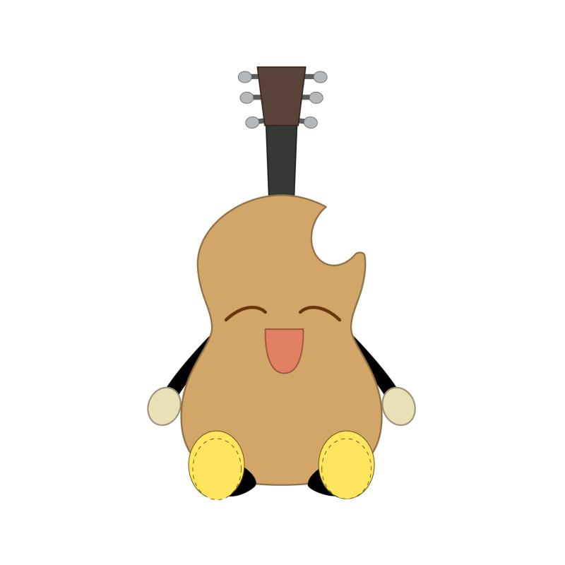 반다이 남코누이(Bandai Namco Nui) 뽀치·자·랏쿠 PlayCharm 기타 남자 6659 약 H100mm