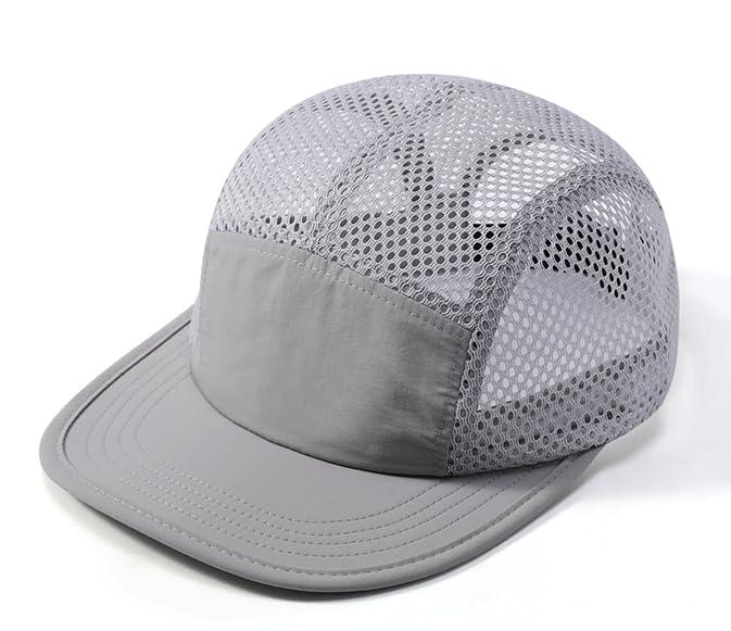 [LYING] メンズ帽子 涼しい メッシュ ハット 日よけ キャップ 夏 無地 大きいサイズ UVカット つば広 ワークキャップ 野球帽 男性 中高年 通気性 軽薄帽子 アウトドア ランニング 登山 釣り ゴ