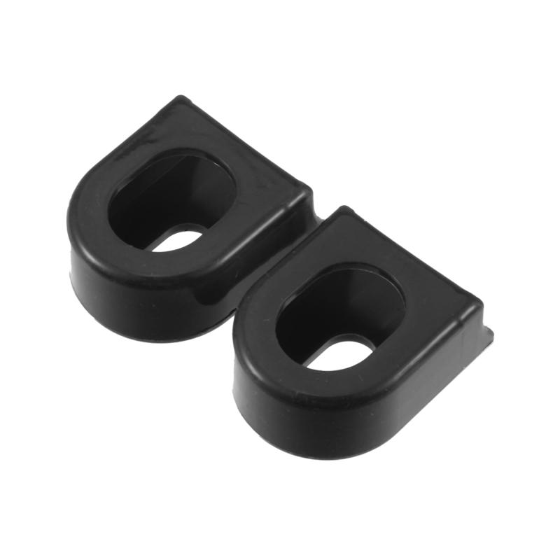 BULLSPANN 自転車サイクリングクランクブーツプロテクター シリコーン マウンテンバイクジェルスリーブ クランクアームカバープロテクション ブラック 2個 交換パーツ アクセサリー 交換用