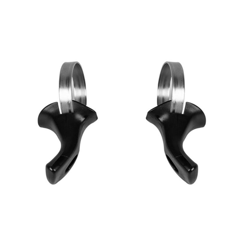 HOUSON 自転車サムグリップ ロードバイク 滑り止めアルミハンドルバーエンド 長距離走行用エルゴノミッ..