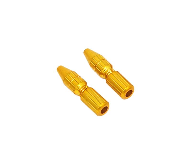 Alligator(アリゲーター) LY-IPA07 スクリューインナーキャップ(シフト用) 2個入 ゴールド 151-00391