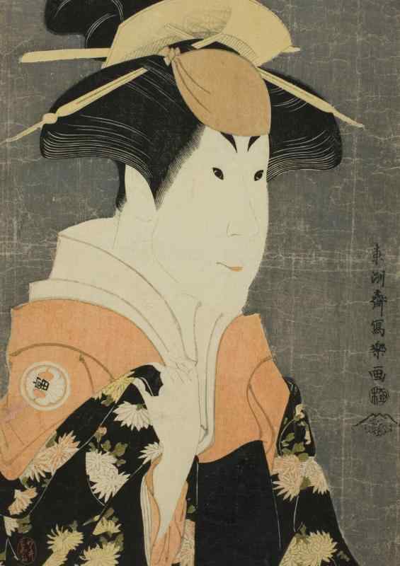 ジグソーパズル 東洲斎写楽 二代目瀬川富三郎の大岸蔵人妻やどり木