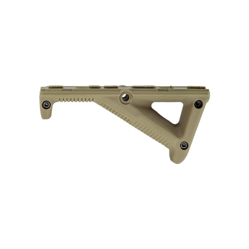 UFC M-STYLE 20mmレール/M-LOK/Keymod用 アングルフォアグリップ (タンカラー)