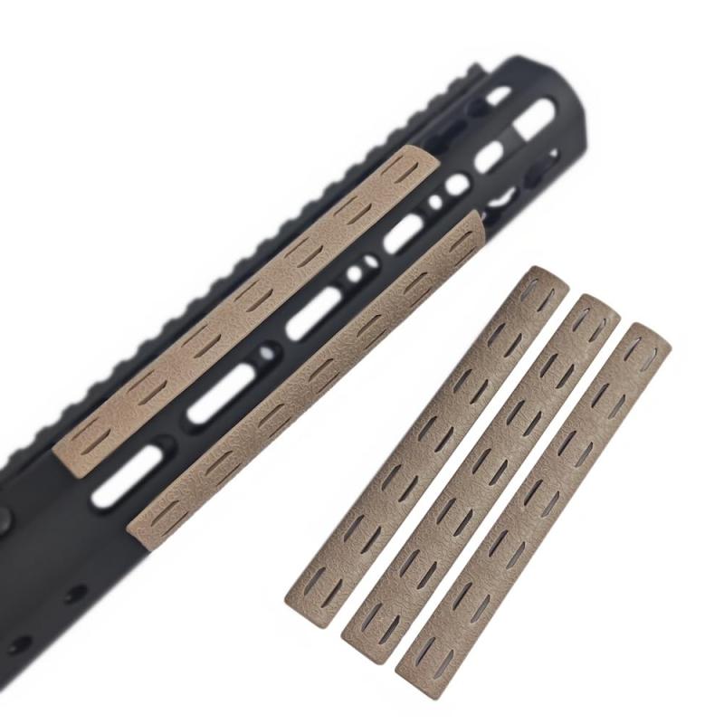 APLUSGEAR 5枚セットKeymod対応 レールパネル レールカバー サポートハンドのグリッピング向上に 樹脂製 Keymod用 Rail Pannel Kit
