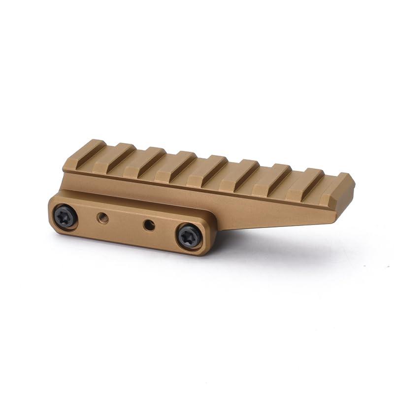  UNタイプ タイプ マウントベース ライザーマウント ライザー EOTech EXPS FST-ORF 20mmレール ブラック FDE 用