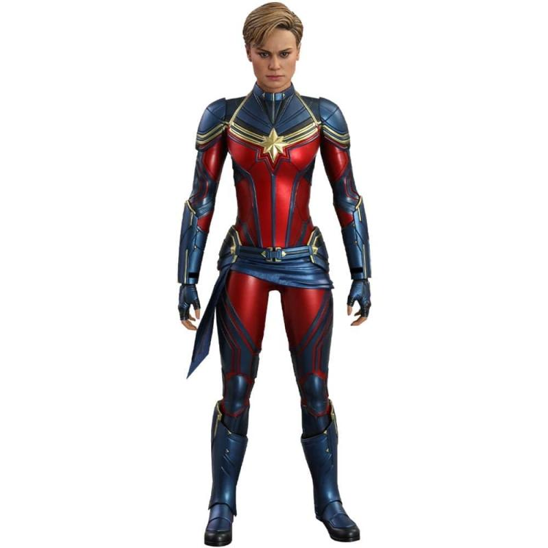 ホットトイズ ムービー・マスターピース アベンジャーズ/エンドゲーム キャプテン・マーベル 1/6スケールフィギュア 青 MM#575
